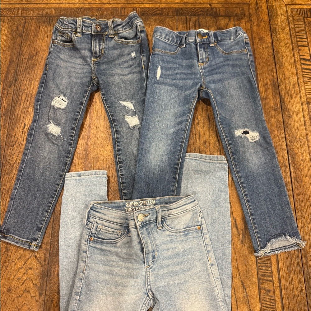 Trendy Kids Blue Distressed Jeans